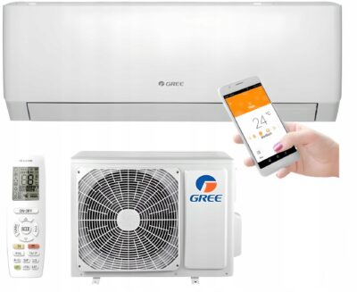 Klimatyzator ścienny GREE Pular WIFI 2,5kW WIFI klimatyzacja do domu 30m2