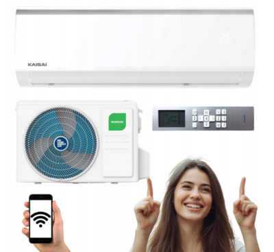 Zrzut ekranu 2026-07-29 120609 Klimatyzator KAISAI FLY biały 3,5kW wifi pilot chłodzenie ogrzewanie ECO